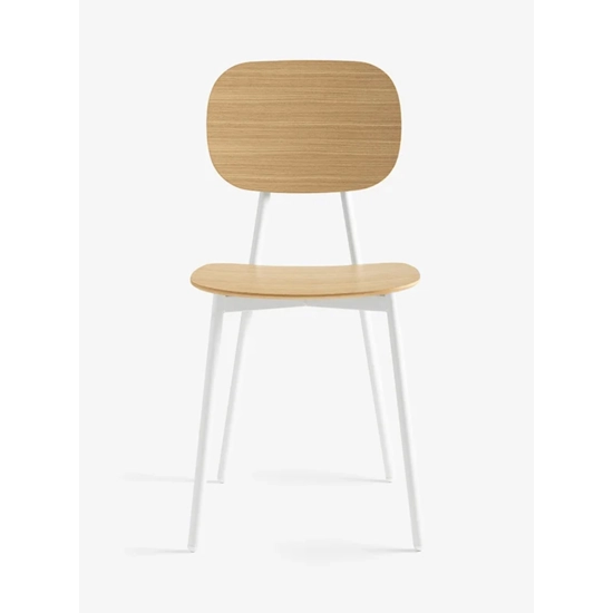 Tata Young (seduta e schienale in plastica o legno) Sedie in plastica di design Point 14